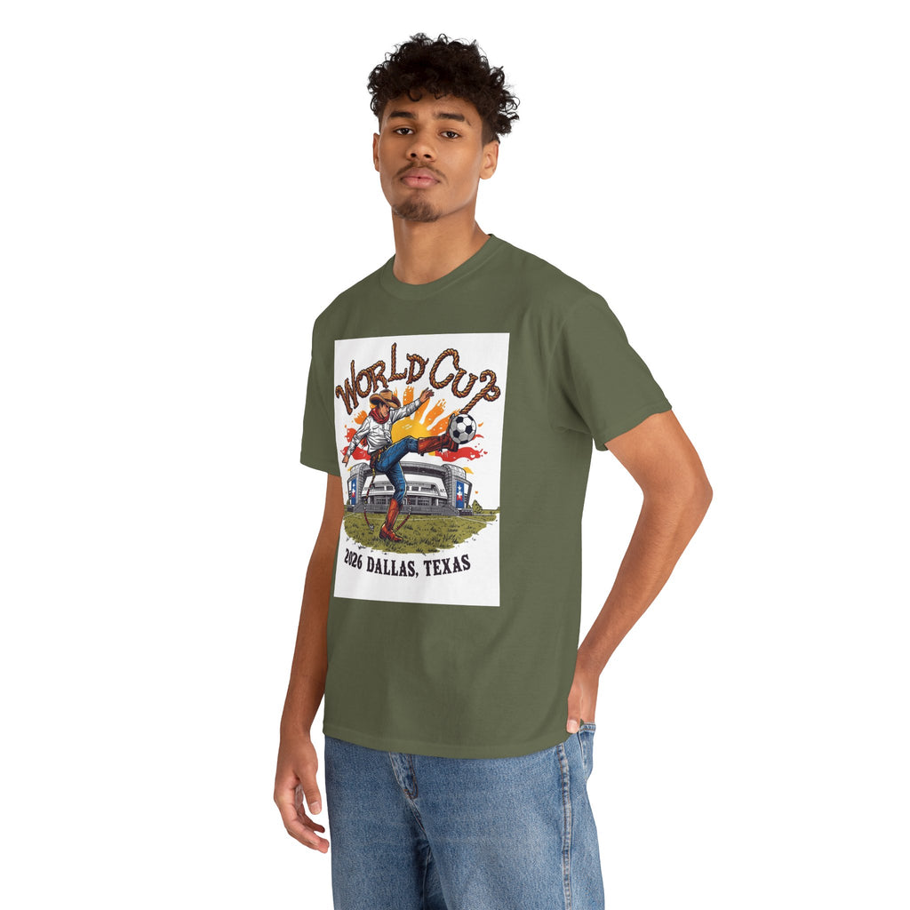 World Cup 2026 Cowboy Heavy Cotton Tee - Limited Edition