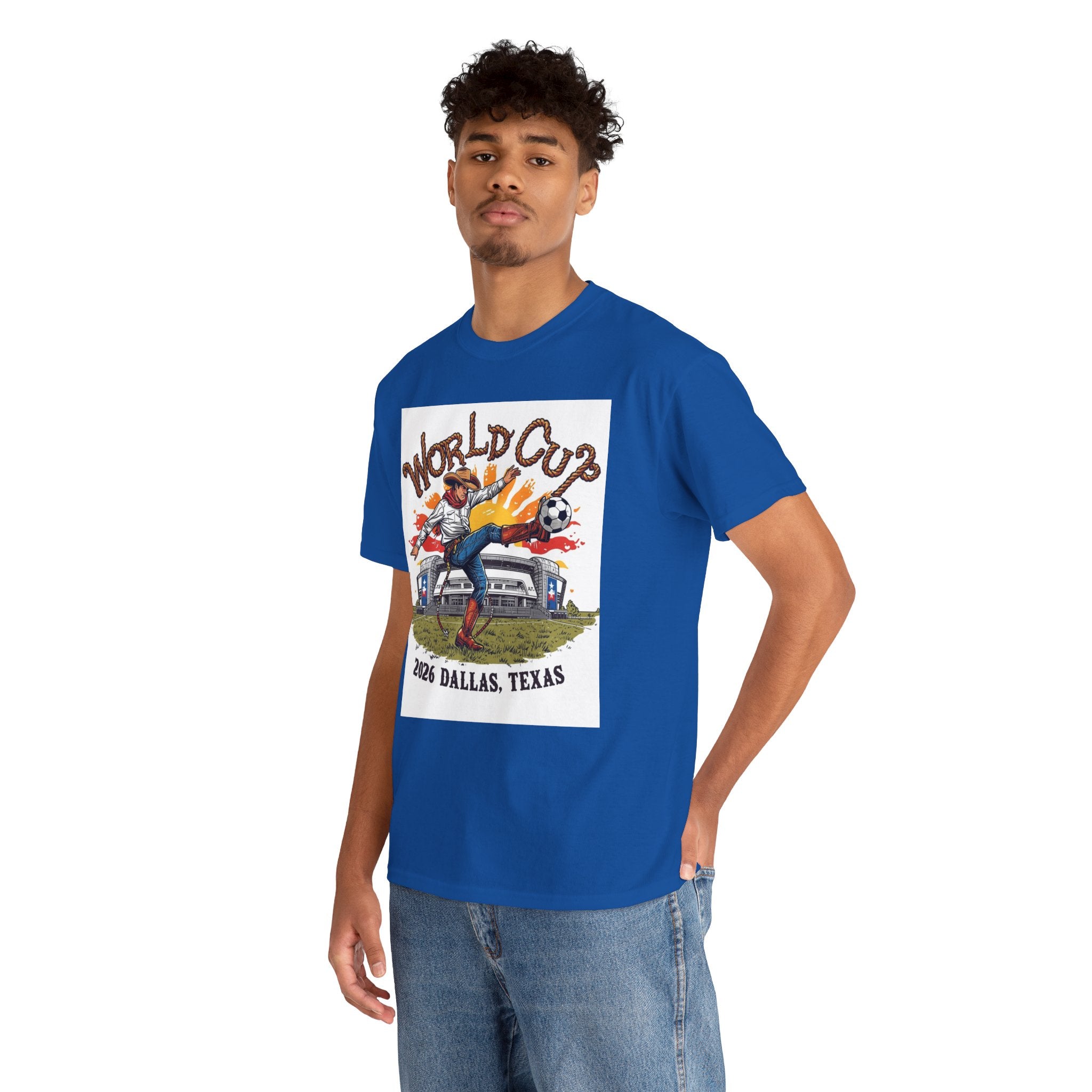 World Cup 2026 Cowboy Heavy Cotton Tee - Limited Edition