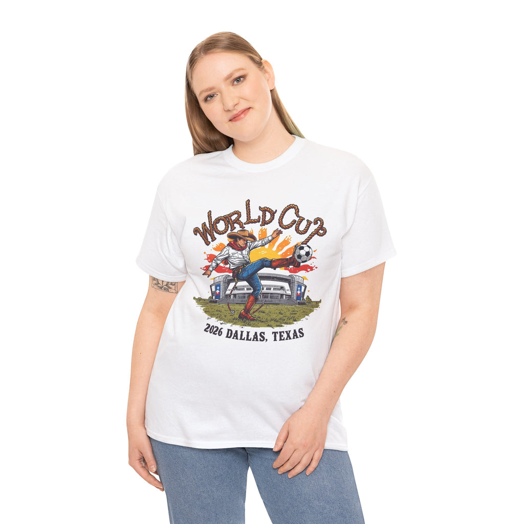 World Cup 2026 Cowboy Heavy Cotton Tee - Limited Edition