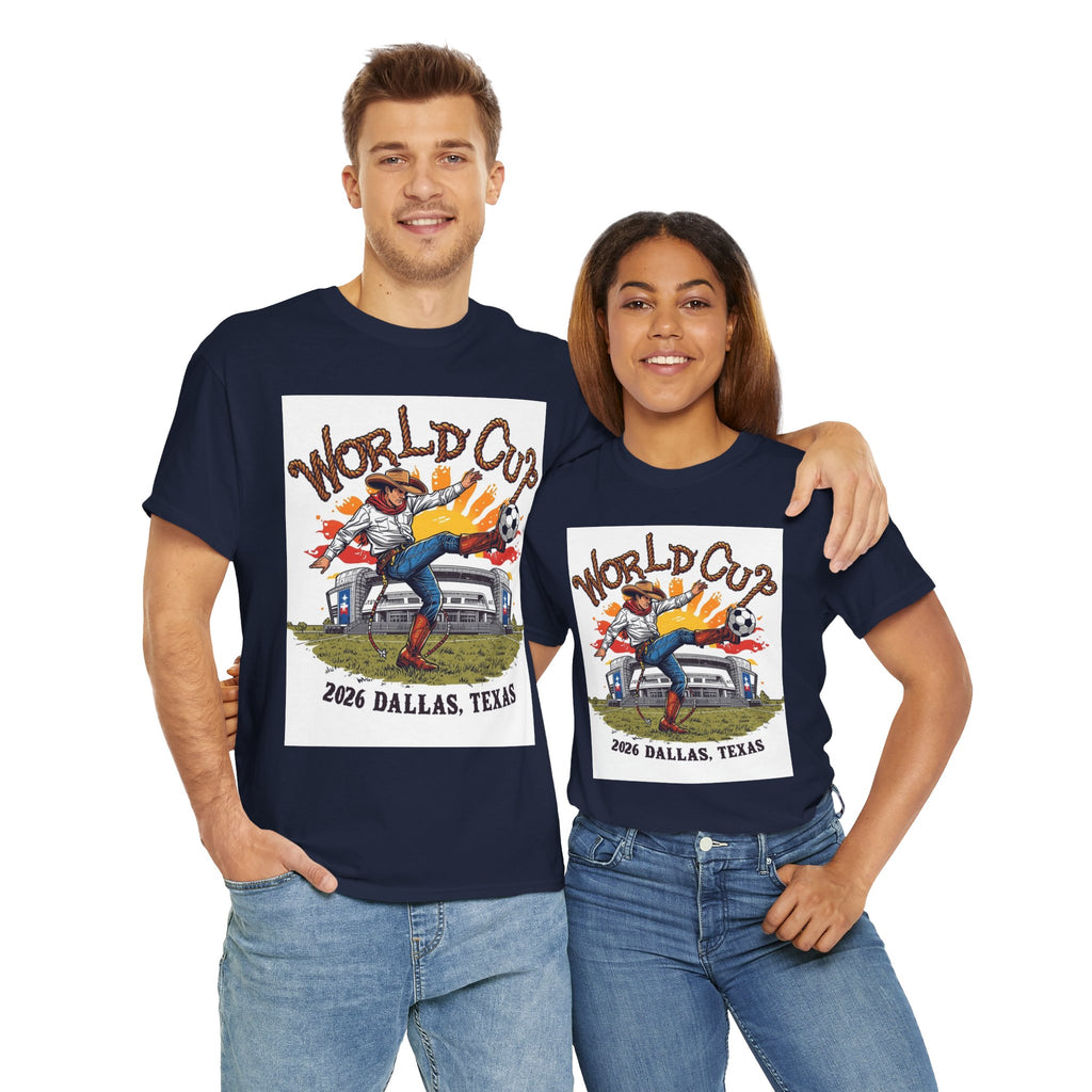 World Cup 2026 Cowboy Heavy Cotton Tee - Limited Edition