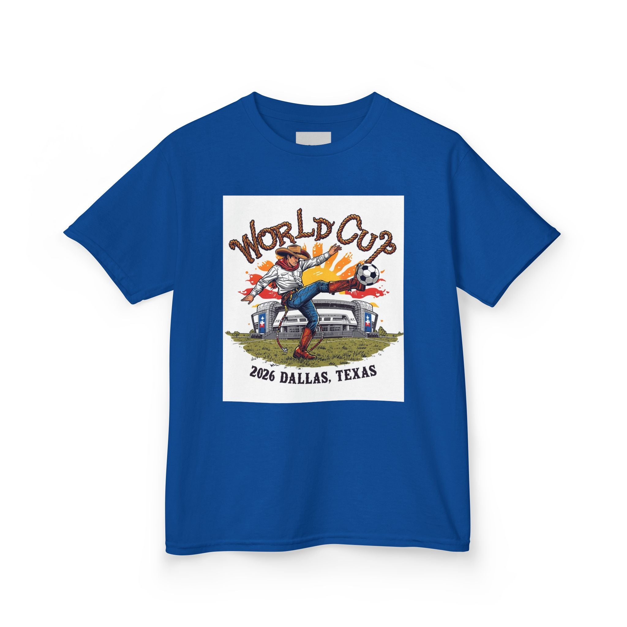 World Cup 2026 Cowboy Kids T-Shirt — Limited Edition