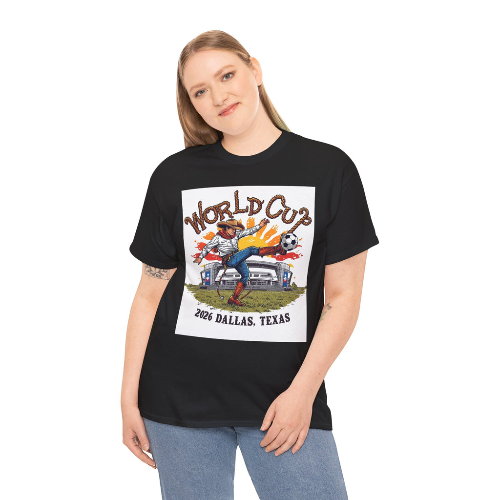 World Cup 2026 Cowboy Heavy Cotton Tee - Limited Edition