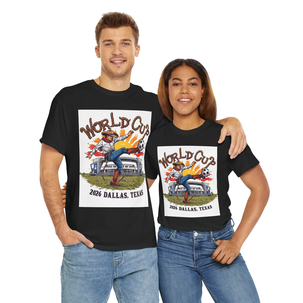 World Cup 2026 Cowboy Heavy Cotton Tee - Limited Edition