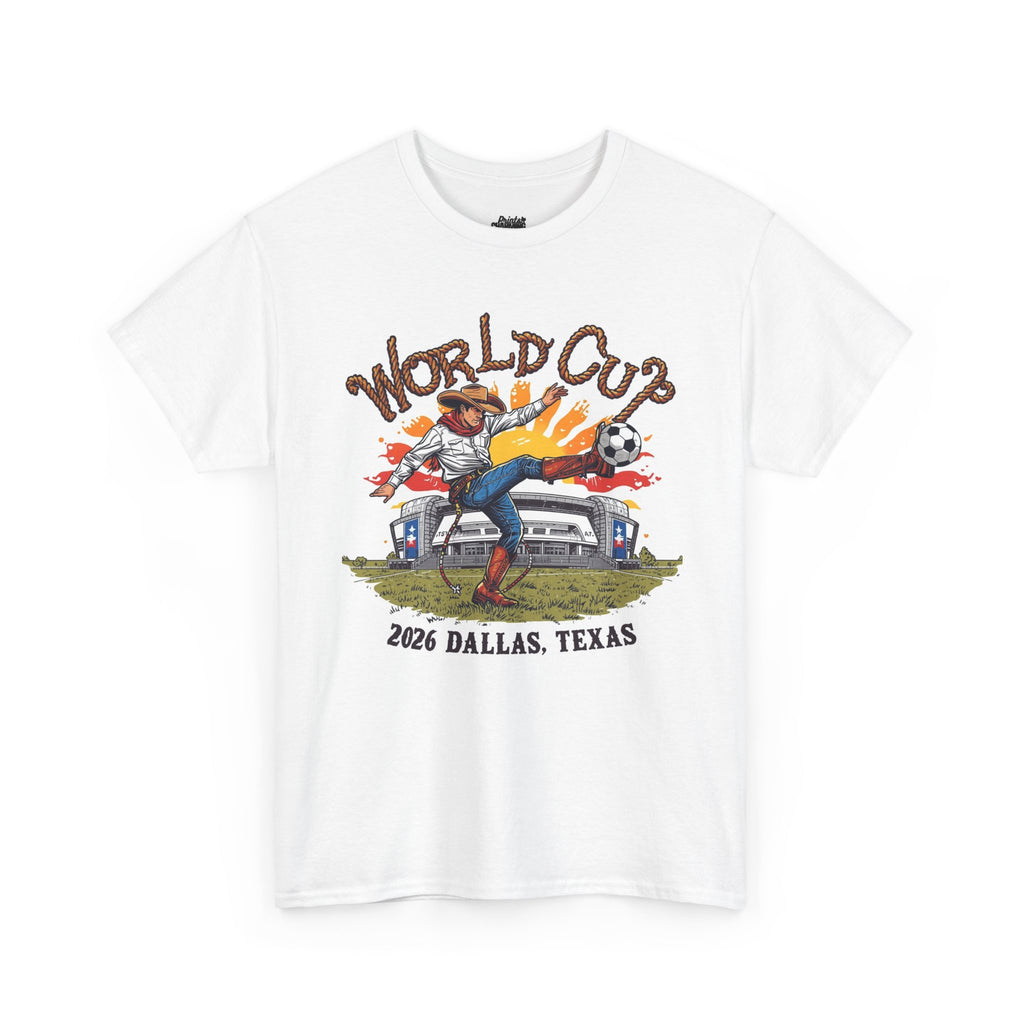 World Cup 2026 Cowboy Heavy Cotton Tee - Limited Edition