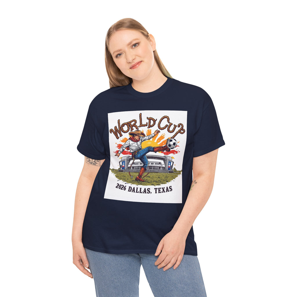World Cup 2026 Cowboy Heavy Cotton Tee - Limited Edition