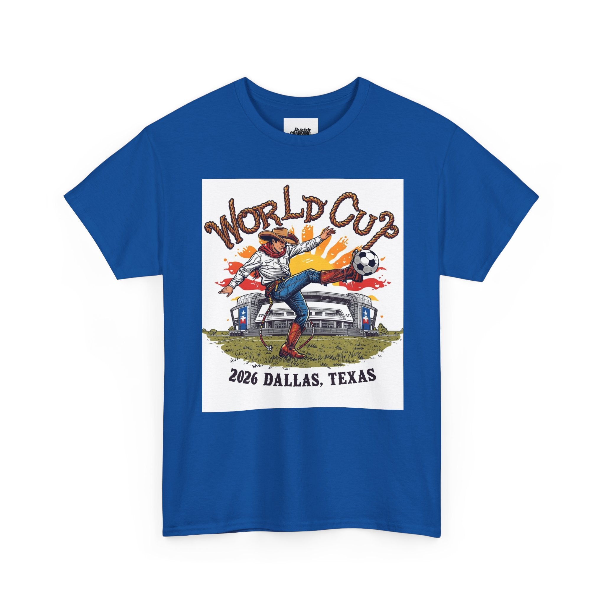 World Cup 2026 Cowboy Heavy Cotton Tee - Limited Edition