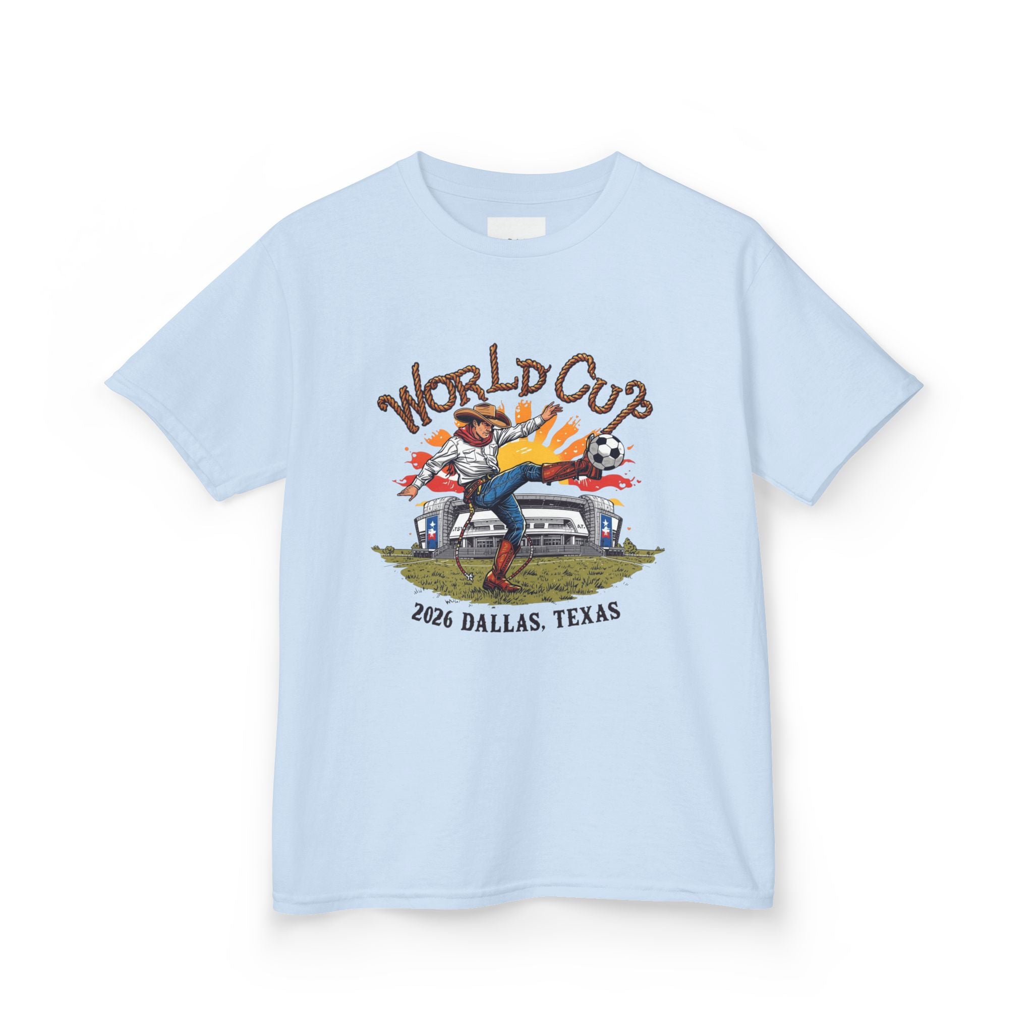 World Cup 2026 Cowboy Kids T-Shirt — Limited Edition
