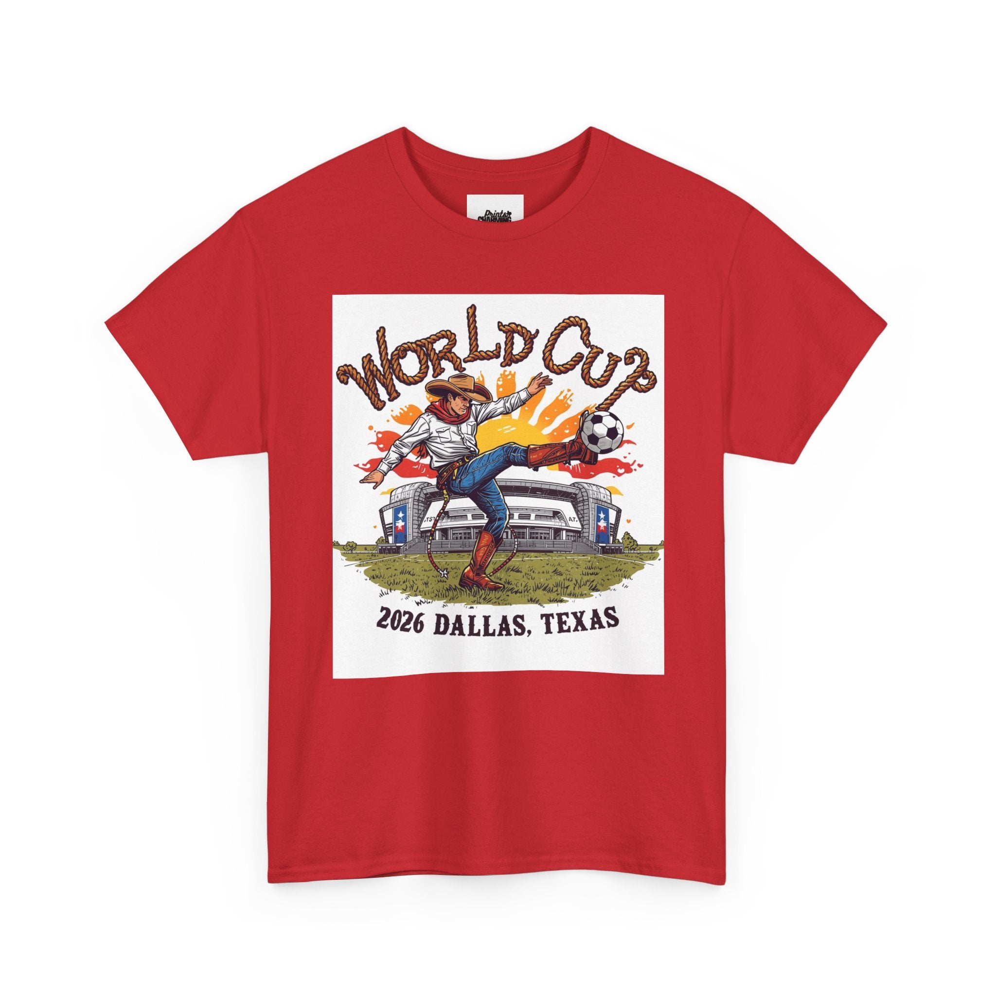 World Cup 2026 Cowboy Heavy Cotton Tee - Limited Edition