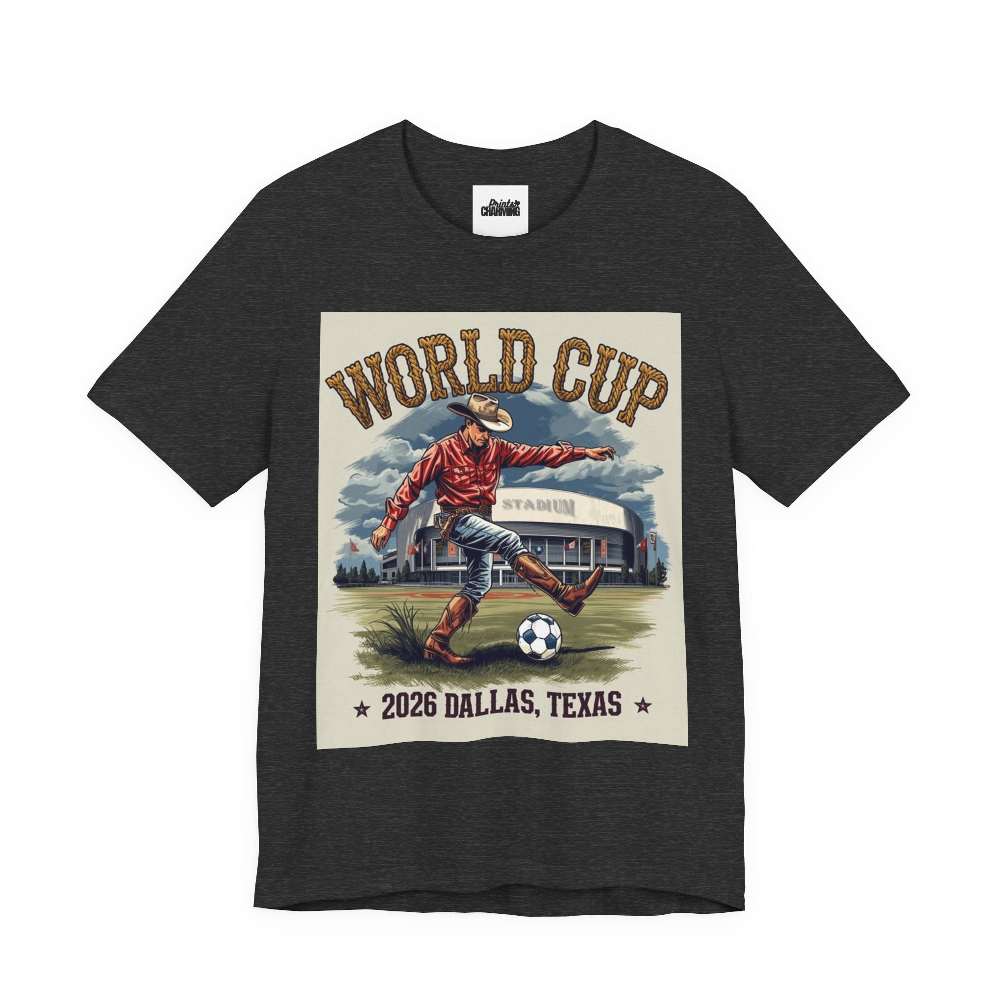 World Cup 2026 Cowboy 2 Heavy Cotton Tee - Limited Edition