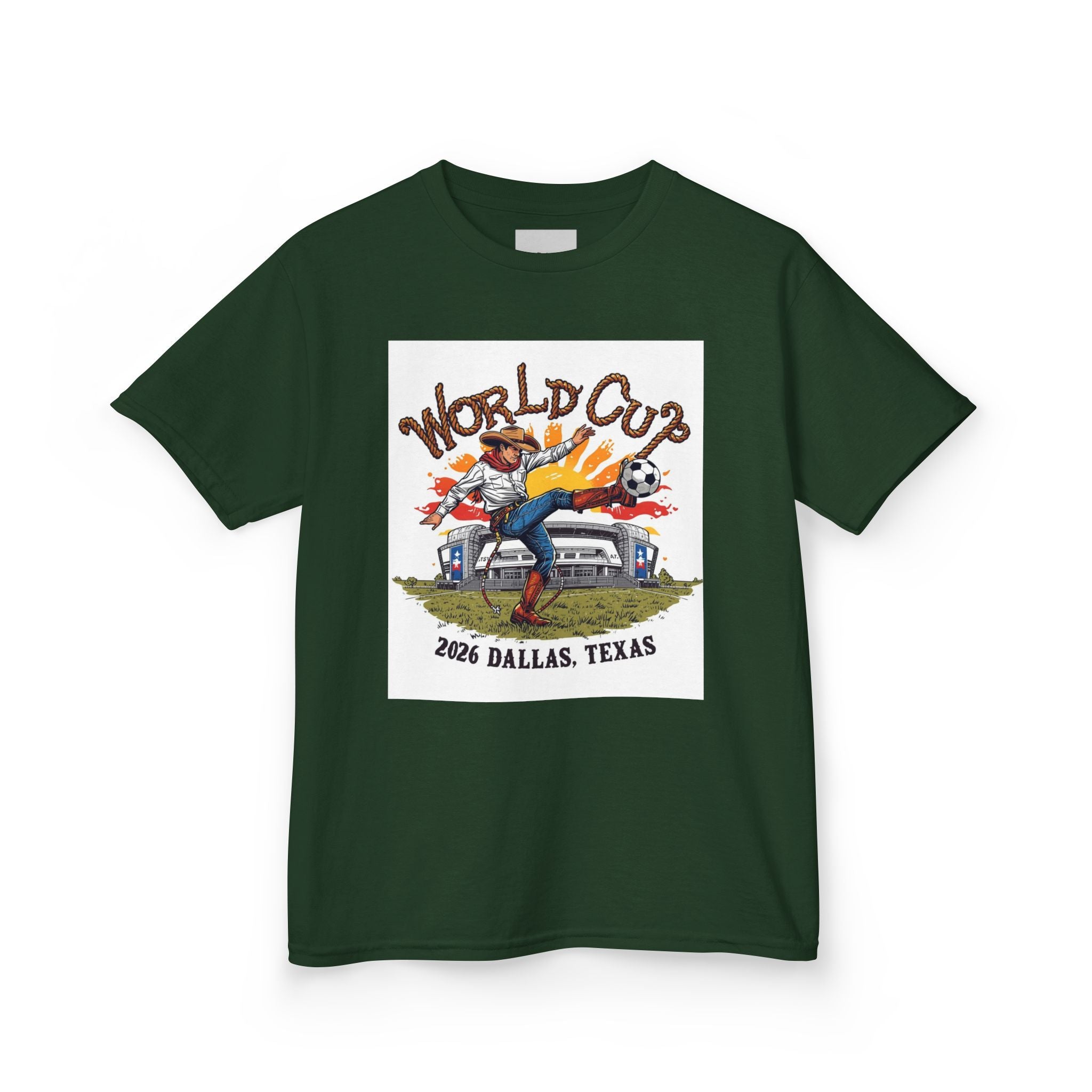 World Cup 2026 Cowboy Kids T-Shirt — Limited Edition