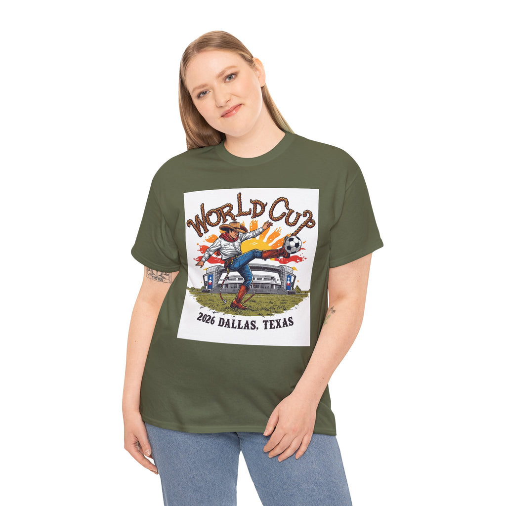 World Cup 2026 Cowboy Heavy Cotton Tee - Limited Edition
