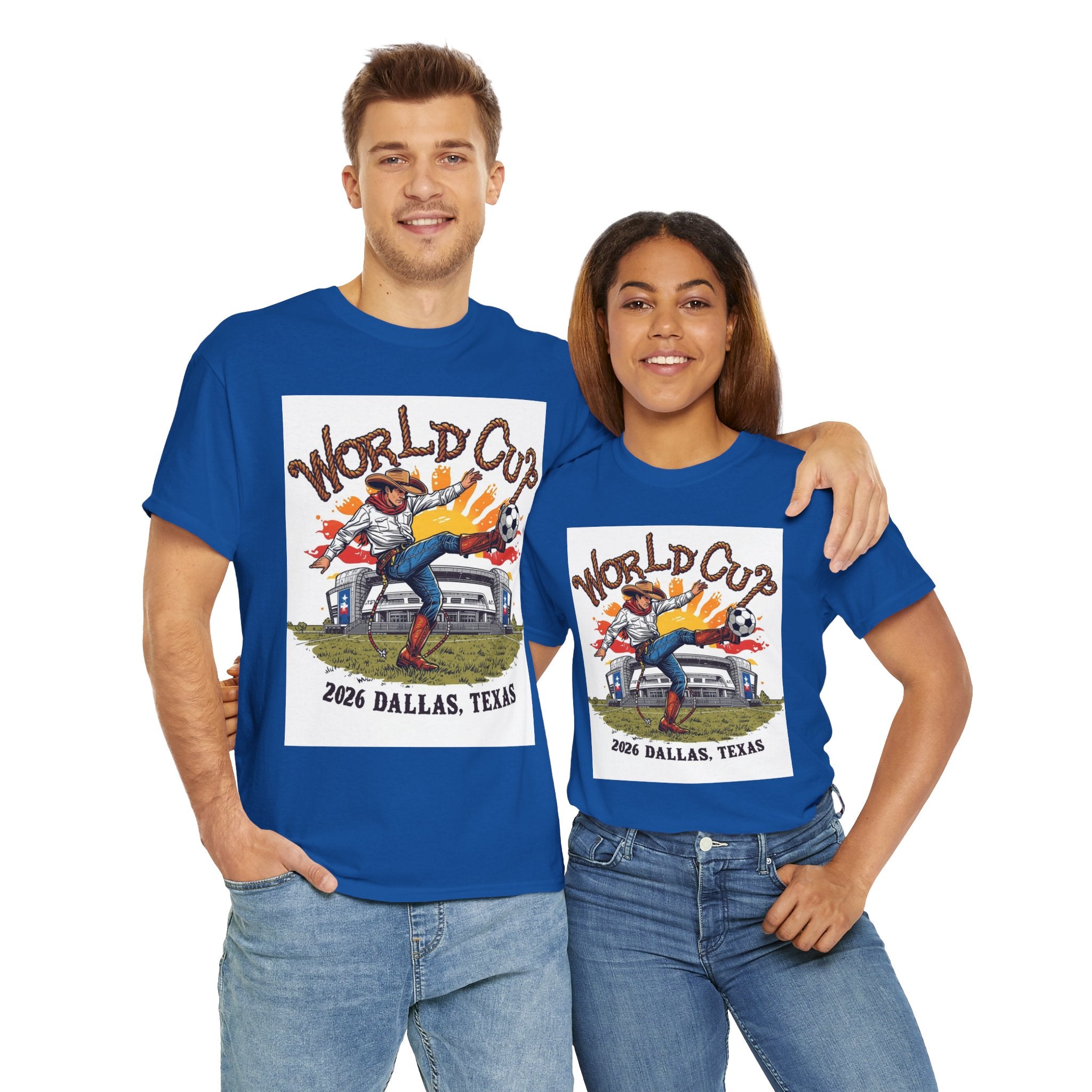 World Cup 2026 Cowboy Heavy Cotton Tee - Limited Edition