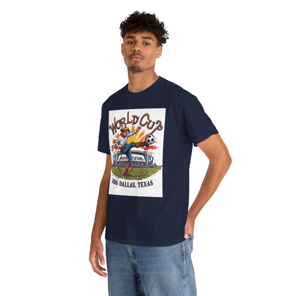 World Cup 2026 Cowboy Heavy Cotton Tee - Limited Edition