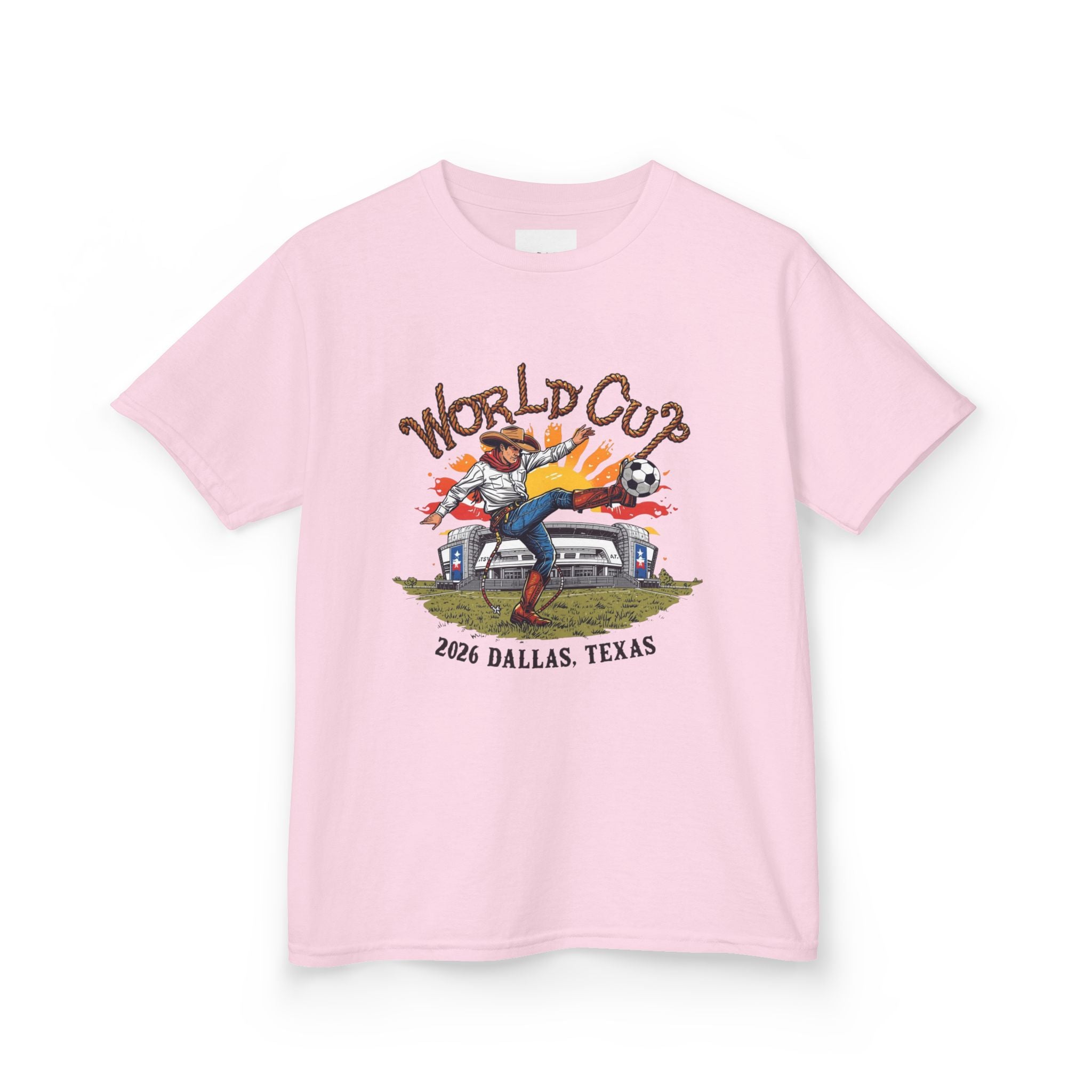 World Cup 2026 Cowboy Kids T-Shirt — Limited Edition