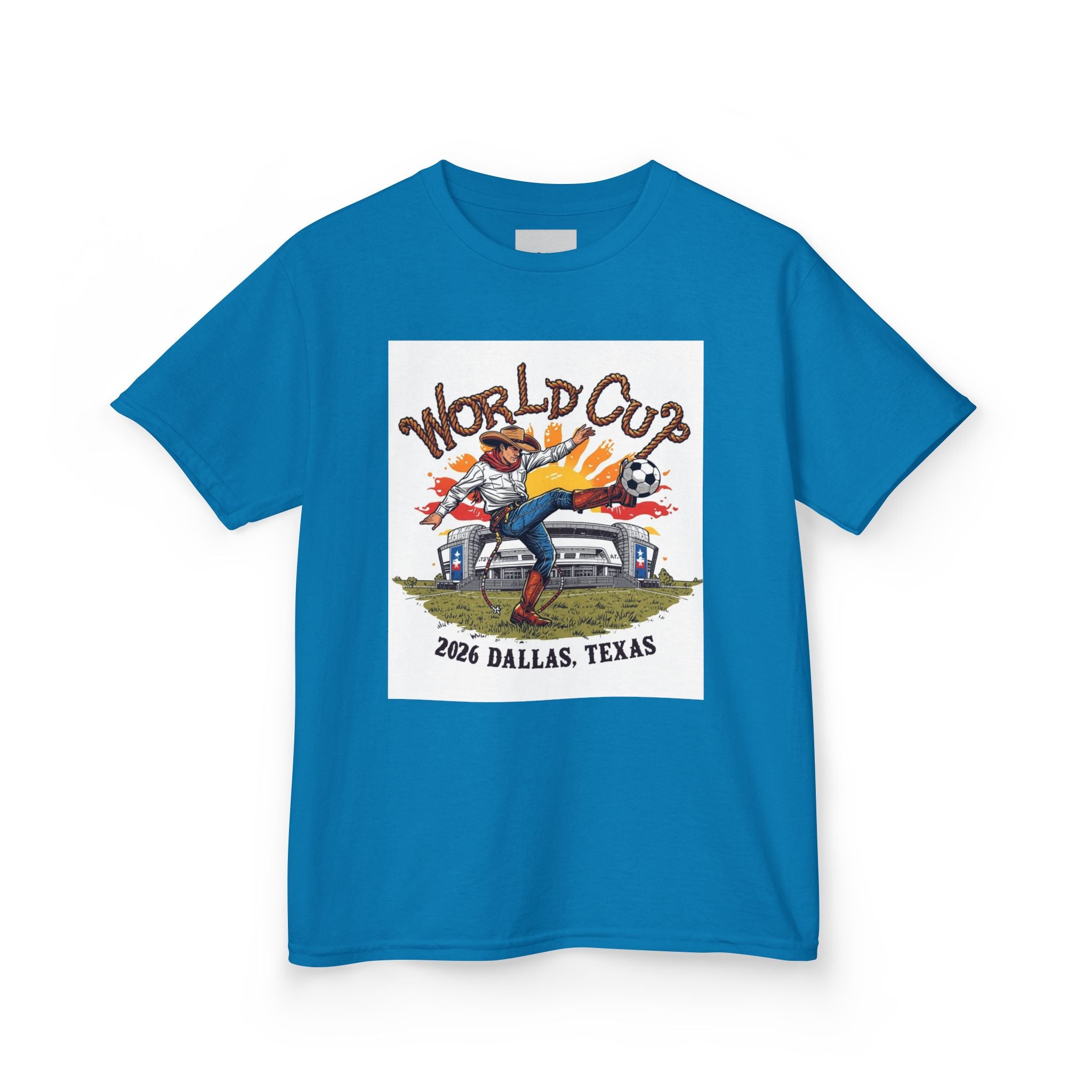 World Cup 2026 Cowboy Kids T-Shirt — Limited Edition