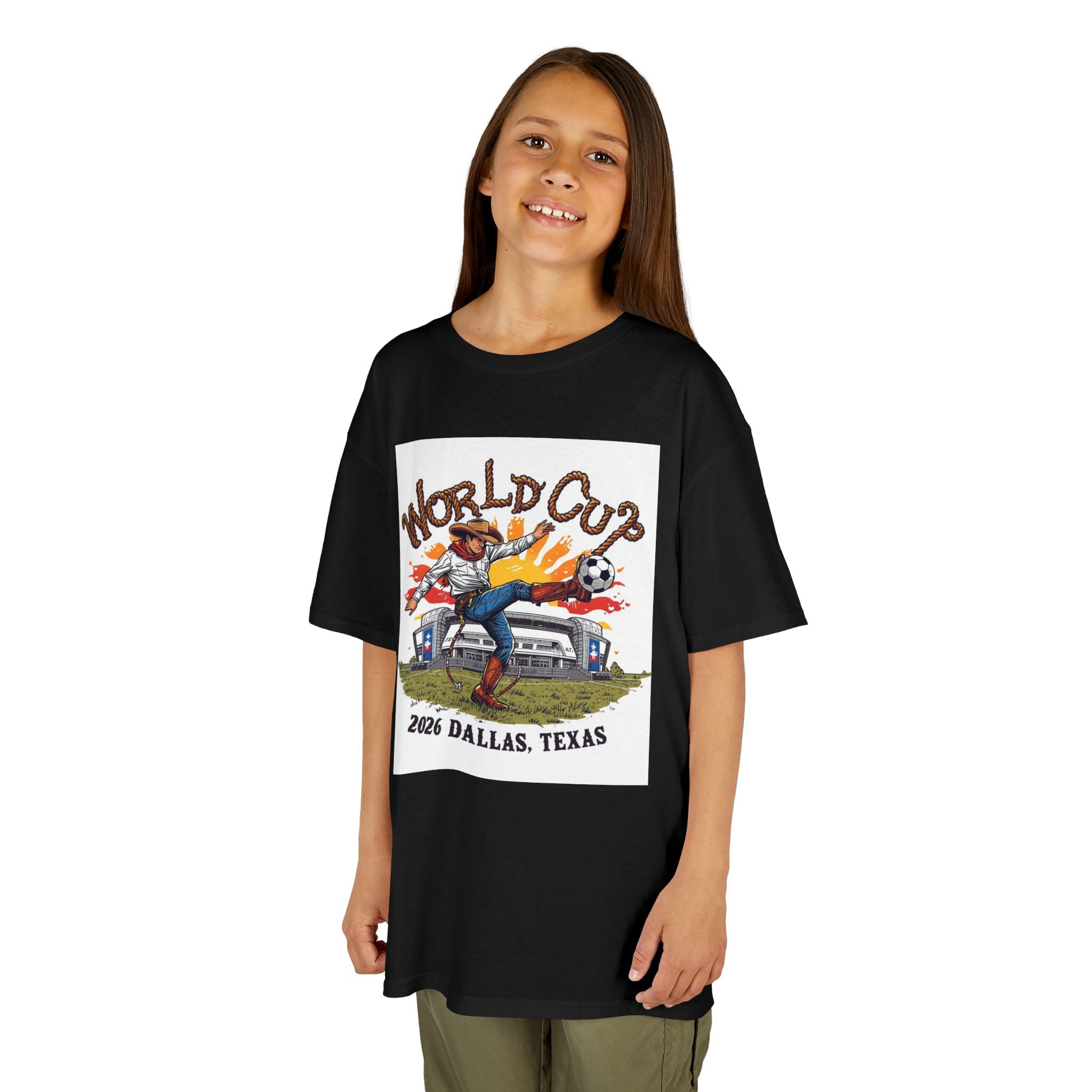 World Cup 2026 Cowboy Kids T-Shirt — Limited Edition