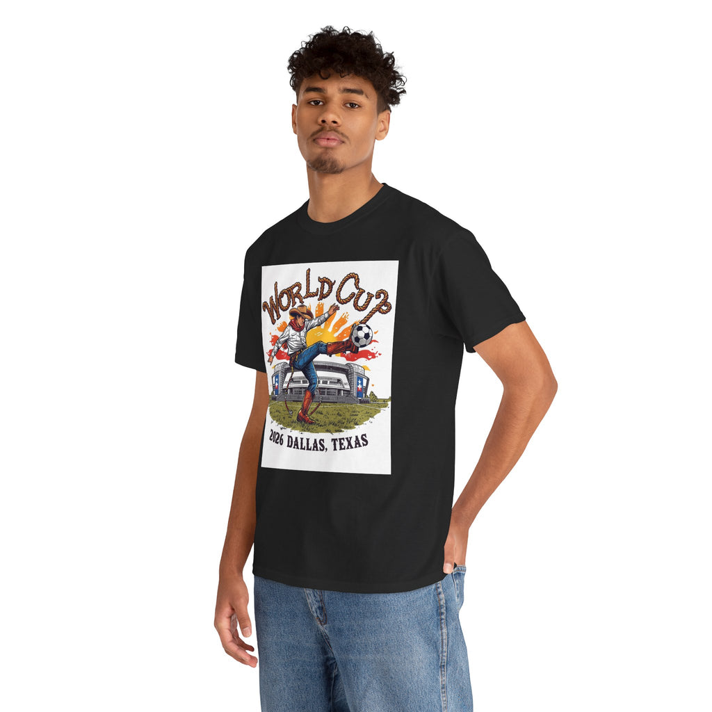 World Cup 2026 Cowboy Heavy Cotton Tee - Limited Edition