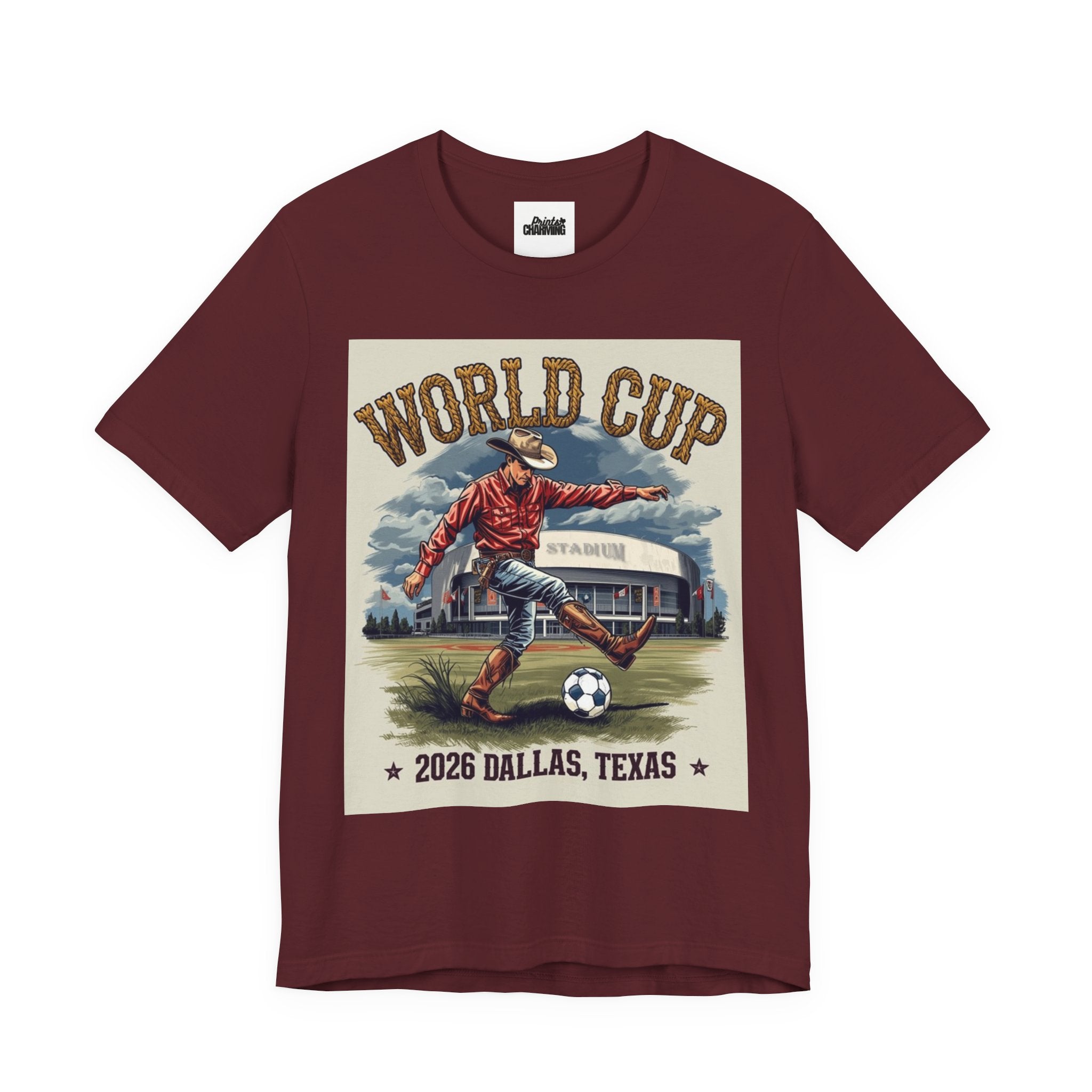 World Cup 2026 Cowboy 2 Heavy Cotton Tee - Limited Edition
